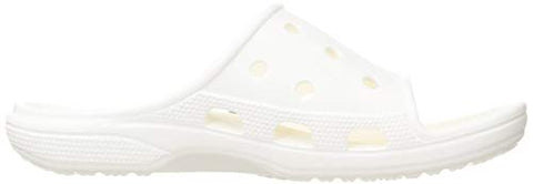 Image of crocs Unisex Adult Baya Slide White Slipper-8 Men/ 9 UK Women (M9W11) (12000)