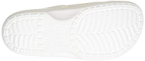 Image of crocs Unisex Adult Baya Slide White Slipper-8 Men/ 9 UK Women (M9W11) (12000)
