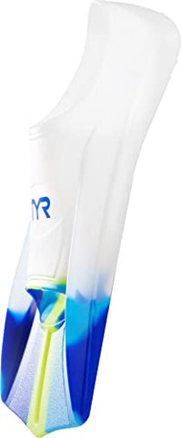 Image of TYR Blend Stryker Silicone Fins, M (Clear)