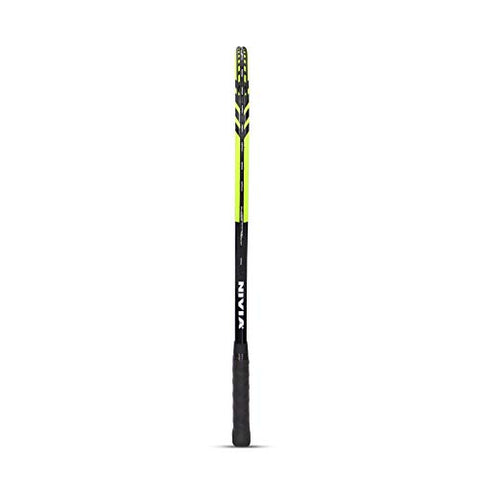 Image of Nivia Alloy Steel Attack-Ti Squash Racquet (Green/Black)