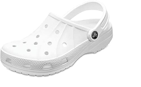 Image of crocs Unisex-Adult Ralen White Clog-9 UK (Wide) (15907)