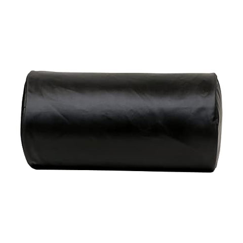 Image of AUXTER Blacky Leatherette Gym Bag Duffel Bag Shoulder Bag for Men and Women Emboss Logo (Black)