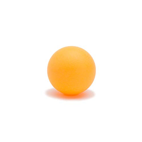Image of TJ Global Table Tennis Ping Pong Ball Pack of 6 Balls, Seamless Design Recreation Table Tennis Equipment, Accessories - Great for Practice and Training (Orange)