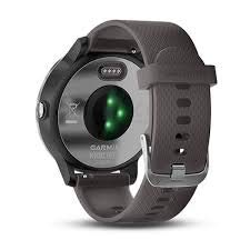 Image of Garmin Stainless Steel Vivoactive 3 Smartwatch with Band (Black)