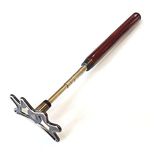 Image of ISPIRITO Billiard Bridge Retractable Pool Stick with Removable Bridge Head Portable Design Screw on Bridge Head Pool Cue Accessory