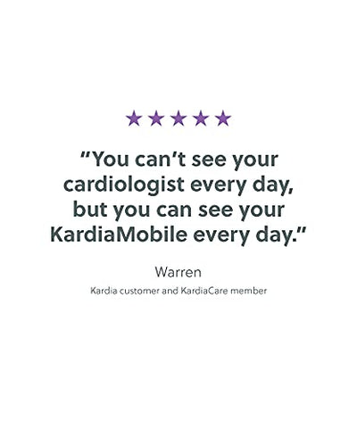 Image of KardiaMobile 6-Lead Personal EKG Monitor + 6 Arrhythmia Detections | Doctor Recommended | Detects AFib and PVCs | Medical-Grade and FDA-Cleared