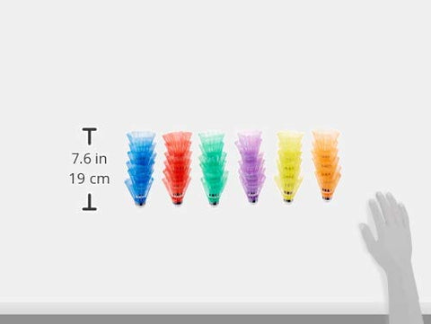 Image of BSN Shuttlecocks, Multicolor, 36 count