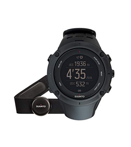 Image of Suunto SS020674000 Ambit 3 Peak GPS Watch with Heart Rate Monitor (Black)