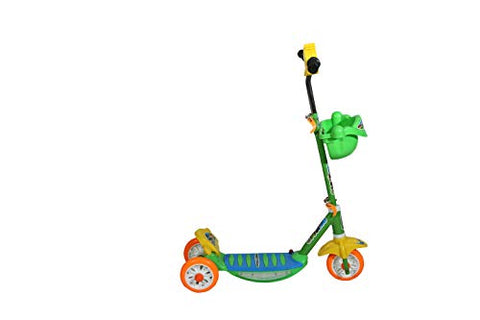 Image of JoyRide Three Wheel Kick Scooter for Boys and Girls with Adjustable Height,Storage Basket , Foot Break (3 Years-8 Years)