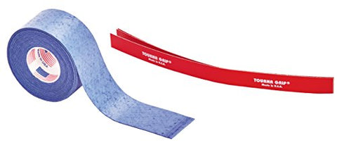 Image of Tourna Grip XL Original Dry Feel Tennis Grip TG-1-XL , 3 Grips on Roll, Blue (99 cm x 29 mm)