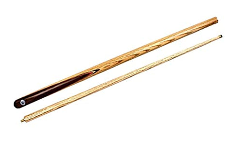 Image of Laxmi Ganesh Billiard Combo of Ash Wood Snooker and Pool Bridge Cue; 2-Chalks; 2-Tips; 1-Chalk Holder; 1-Half Cover; 1-Glove