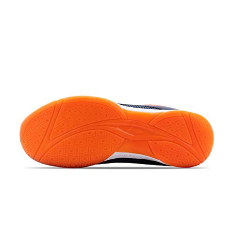 Image of Li-Ning ATTACK PRO II Synthetic Badminton (Non-Marking) Shoes, 2 UK (NAVY/ORANGE)