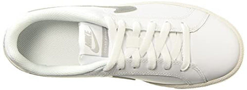 Image of Nike Women's WMNS Court Royale White/Metallic Silver Tennis Shoes-3 UK (36 EU) (5.5 US) (749867-100)