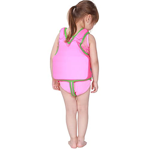 Image of Megartico Kids Swim Vest Float Jacket Swimming Jacket Buoyant Aid (Octopus, 5-7)