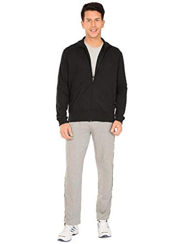 Image of Jockey Men's Track Jacket (2730-0103-BLACK_Small)