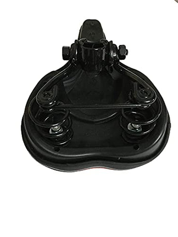 Image of ShreNik Saddle Seat for Bicycle Cycle Soft Cushion Complete Seat (Black)