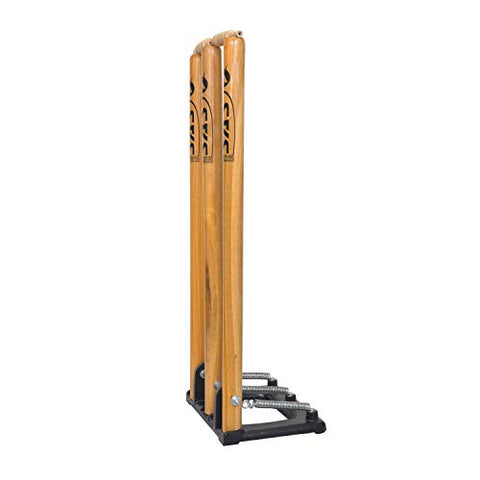 Image of SAS Sports Cricket Wooden Spring Back Stump Set
