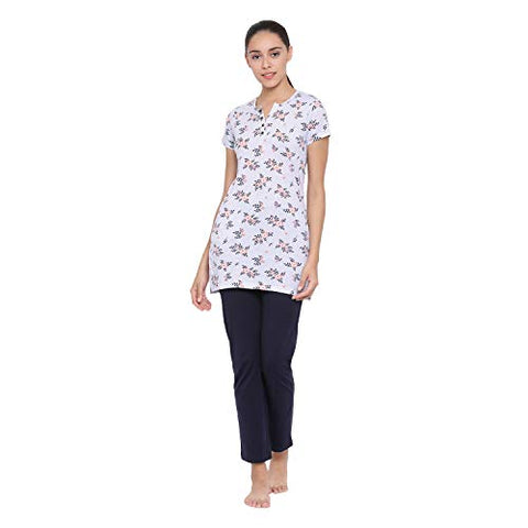 Image of In Love Women's Formal Henley Tshirts (Amber Grey)(PSLP51C9_M)