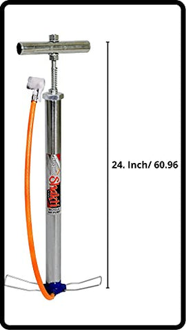 Image of ROYAL WAVES SHAKTIMAN HD Connection AIR Pump B.C.P with Dual Nozzle for BYCYCLE,Bike,CAR etc