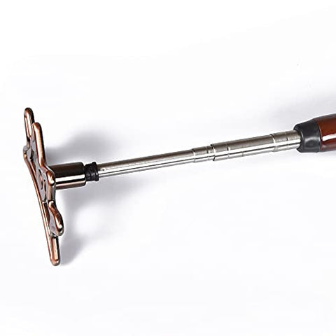 Image of ISPIRITO Billiard Bridge Retractable Pool Stick with Removable Bridge Head Portable Design Screw on Bridge Head Pool Cue Accessory