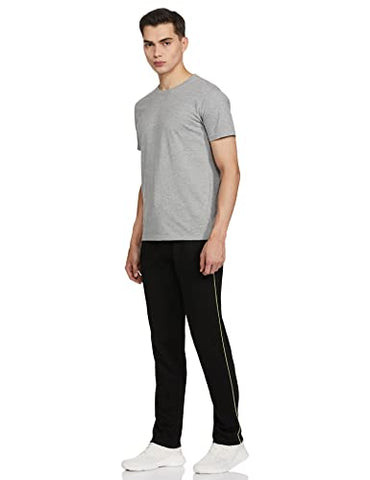 Image of Amazon Brand - Symbol Mens Relaxed Fit Track Pant (SS21SY007_Black_3XL)