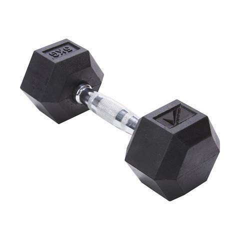 Image of Verified Rubber Coated Professional Hex Dumbbell Set (2.5Kg,5Kg,7.5Kg,10Kg,12.5Kg,15Kg,20Kg,25Kg) (5)