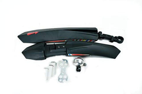 Image of MDS Unlimited CYCLES ROADY 26 inches 21 Shimano Gear Dual Suspension 18 Inches Steel Frame Double Disc Brake Foldable MTB Mountain Bike Cycle for Unisex (Black Red )