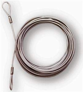 Image of Prozone Plastic Coated Wire for Support of Volleyball Nets, Strong and Sturdy Red