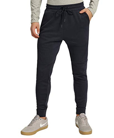 Image of Spunk by FBB Men's Regular Fit Track Pants (1001944477_Navy_X-Large)