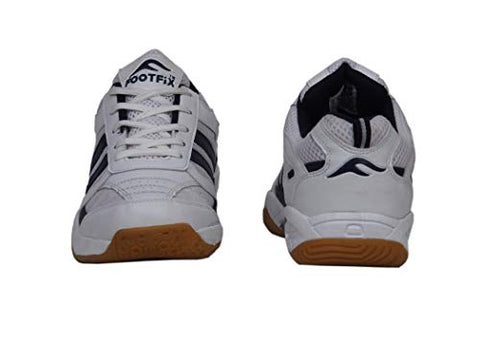 Image of Unisex- Adult White Badminton Shoes - 9
