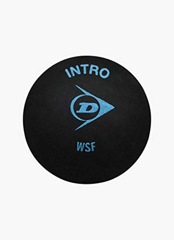 Image of DUNLOP Squash Ball (Black, One Size, D1SB700105-BLUE-DOT)