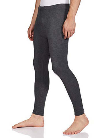 Image of Jockey Men's Snug Fit Thermal Long Johns 2420_Charcoal Melange_S