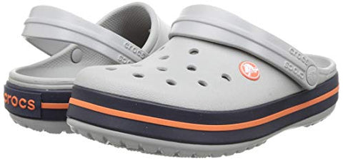 Image of Crocs Unisex Adult 11016 Grey Flip Flop-US (M8W10) 7 Men/ 8 UK Women
