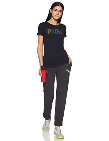Image of PUMA Women's Regular T-Shirt (58807501 Black X-Small), Puma Black
