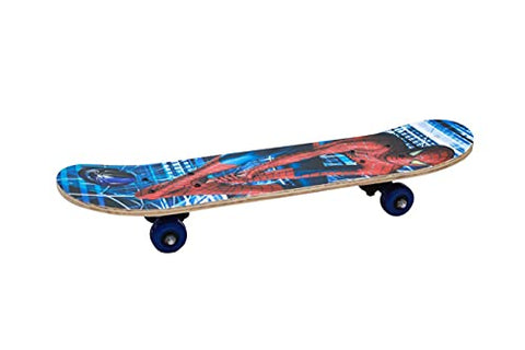 Image of Leona EnterpriseWave Board | Caster Board | Ripstick | Skate Board 23" X 6" Inch & 80mm Aluminium PU Wheels with 100KG Capacity (Multi-Design & Multicolor) (Spiderman waveeboard)