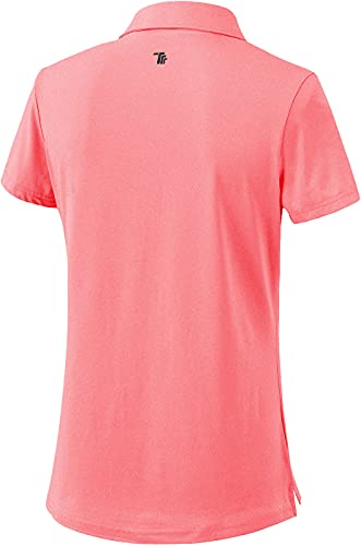 Womens Golf Polo Shirts Short Sleeve Ladies Golf Apparel Moisture Wicking Womans Tennis Golf Tops