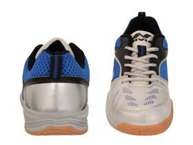 Image of Nivia Men's Blue Appeal Badminton Shoes, 9 UK