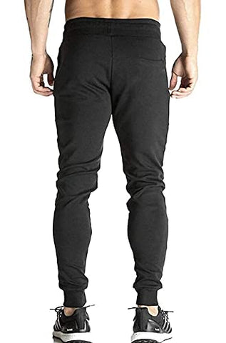 Image of Style n feel Men's Cotton Track Pants,Joggers,Lounge Pants,Lounge Bottoms,Lower,Pajamas for Gyming/Exercise/Jogging/Running & Sports wear Regular Wear for Men(Black)