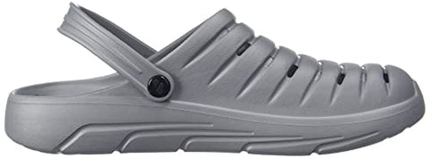 Image of Bata Men's FLOATZ MENS CLOG Grey Slipper - 8 UK (8712033)