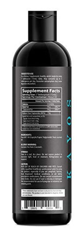 Image of Kayos Naturals MCT Oil From Coconut Unsweetened Keto Diet Sports Supplement, 490 ml