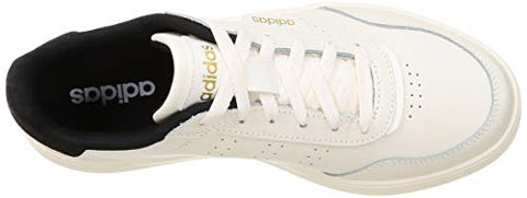 Image of Adidas Men's Courtrook CWHITE/CBLACK Tennis Shoe-8 Kids UK (FZ2949)