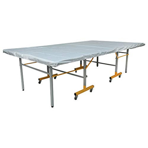 Image of Bronx Speedster Table Tennis Table with 18 mm Both Side Laminated Blue top and 50 mm Wheel (2 Table Tennis Table bat, 3 Table Tennis Table Balls and 1 Table Tennis Table Cover)