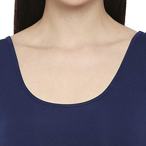 Image of Longies Women Regular Fit Sports Bra (LGSBPO2003_XXLarge_Blue,Grey)