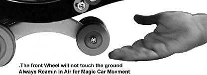 Image of BabyGo Baby Furrari Swing Magic Car Ride On for Kids with Music and Light (Red)