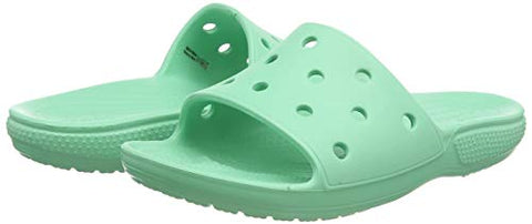 Image of crocs Unisex Adult Classic Slide Pistachio Slipper-11 UK Men (M12) (206121-3U3)