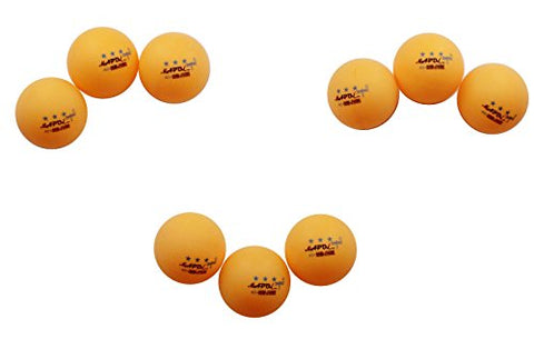 Image of mapol Regail 50 Yellow 3-star Table Tennis Advanced Training Ping Pong Balls (40 mm)
