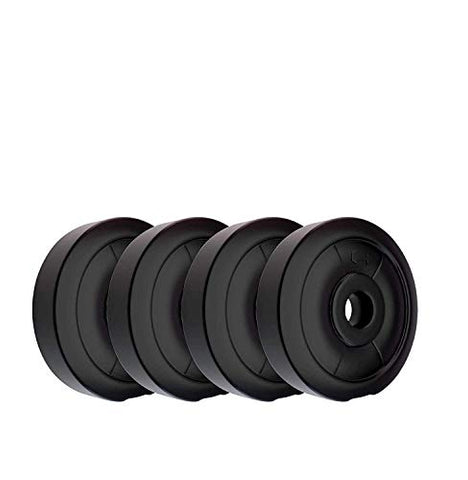 Image of SUS Home Gym Set, Dumbbell Set, (4 to 20 Kg), 1 Pair of Adjustable Dumbbell Rods with PVC Dumbbell Plates, Home Gym Set, Exercise & Fitness Sets. (4 KG Dumbbell Set 1X4=4KG)