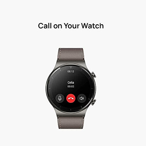 Image of HUAWEI Watch GT 2 Pro Smartwatch, 1.39" AMOLED HD Touchscreen, 2-Week Battery Life, GPS and GLONASS, SpO2, 100+ Workout Modes, Bluetooth Calling, Heartrate Monitoring, Grey