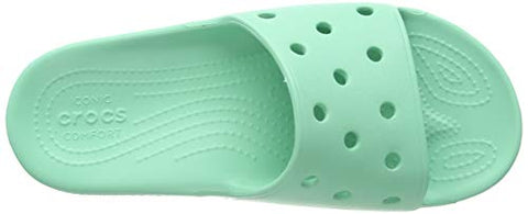 Image of crocs Unisex Adult Classic Slide Pistachio Slipper-11 UK Men (M12) (206121-3U3)