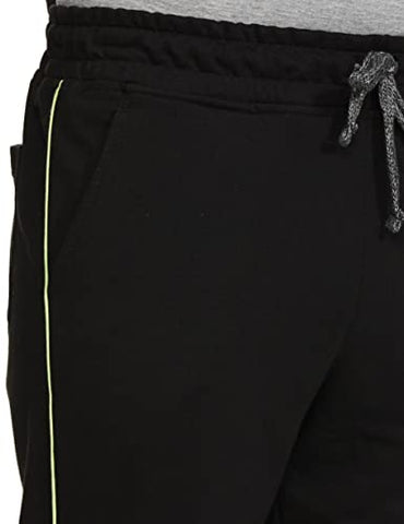Image of Amazon Brand - Symbol Mens Relaxed Fit Track Pant (SS21SY007_Black_3XL)